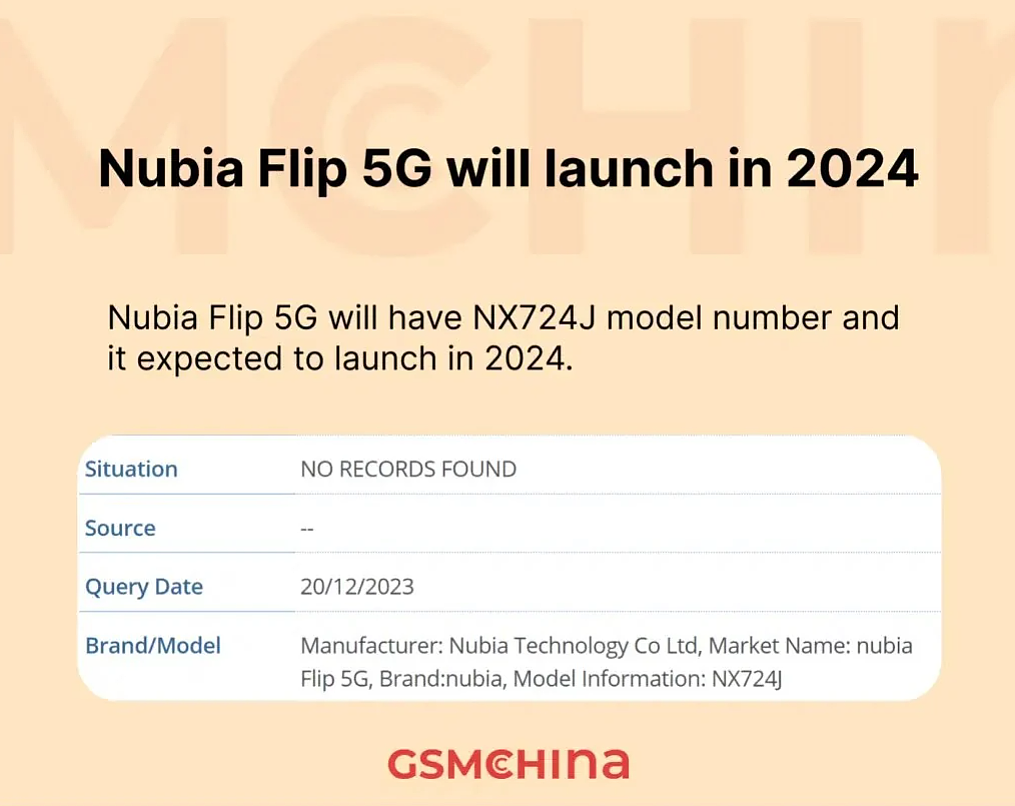 努比亚首款小折叠手机通过 3C 认证，新产品线布局完成 - 3