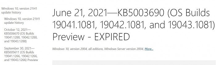 提高Windows Update性能：微软将旧的、多余的更新标记为“过期” - 2