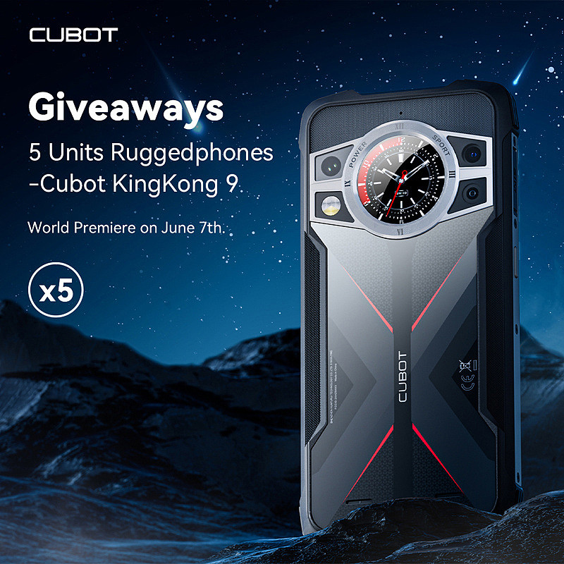 配 10600mAh 电池，Cubot 推出 KingKong 9 手机 - 1