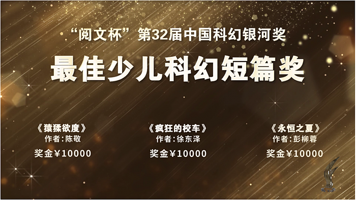 第32届中国科幻银河奖揭晓：《穿越土星环》摘得重磅大奖 - 3