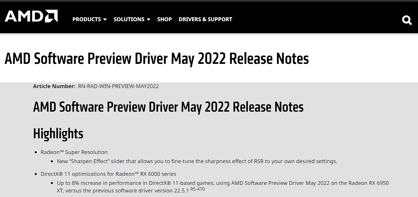 AMD 5 月预览版显卡驱动发布，DirectX 11 游戏性能最高暴涨 34% - 1