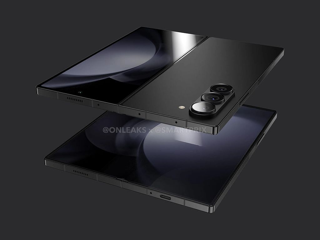 三星 Galaxy Z Fold6 手机和前代细节对比：设计更方正 - 5