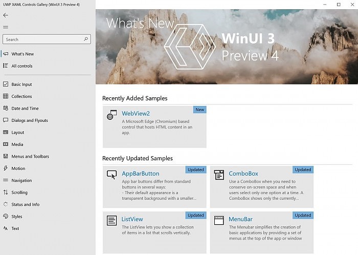 微软发布Windows App SDK 1.0.0实验版本 带来WinUI 3等改进 - 1
