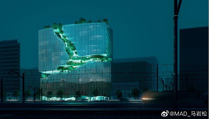 中国建筑设计团队MAD Architects在美国丹佛打造“垂直峡谷” - 4