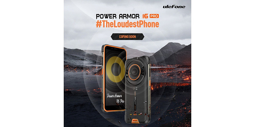 Ulefone 公布“世界音量最大”三防手机 Power Armor 16 Pro，可达 122 分贝 - 1