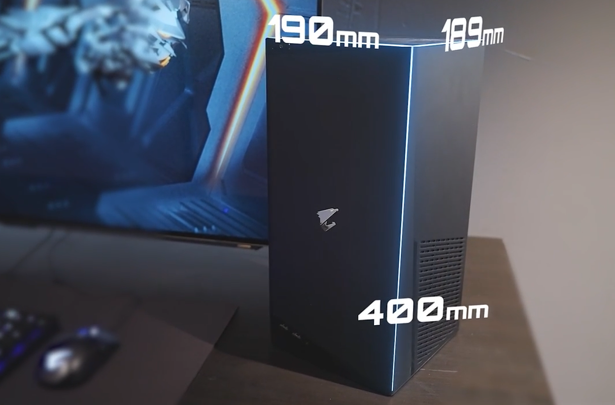 技嘉发布 Aorus Model S 迷你主机：i7 + RTX 3070，Xbox Series X 式散热设计 - 2