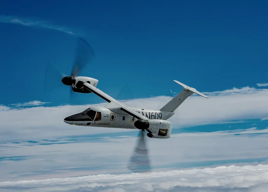 Leonardo的AW609倾转旋翼机回归 亮相2021迪拜航展 - 1
