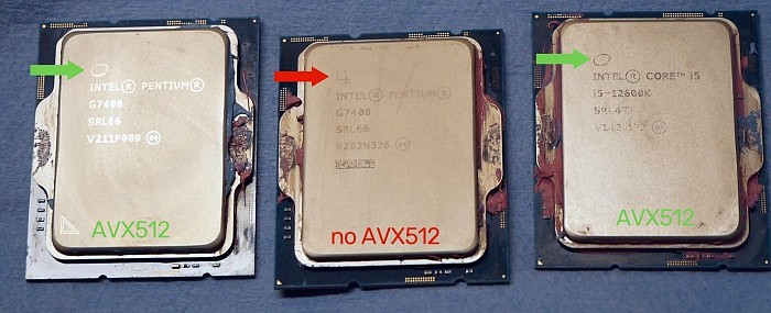 如何分辨封杀AVX-512指令集的Intel 12代酷睿：看一眼Logo - 1