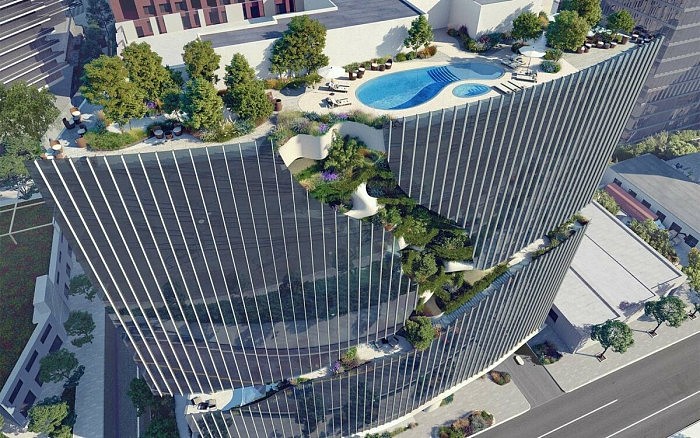 中国建筑设计团队MAD Architects在美国丹佛打造“垂直峡谷” - 2