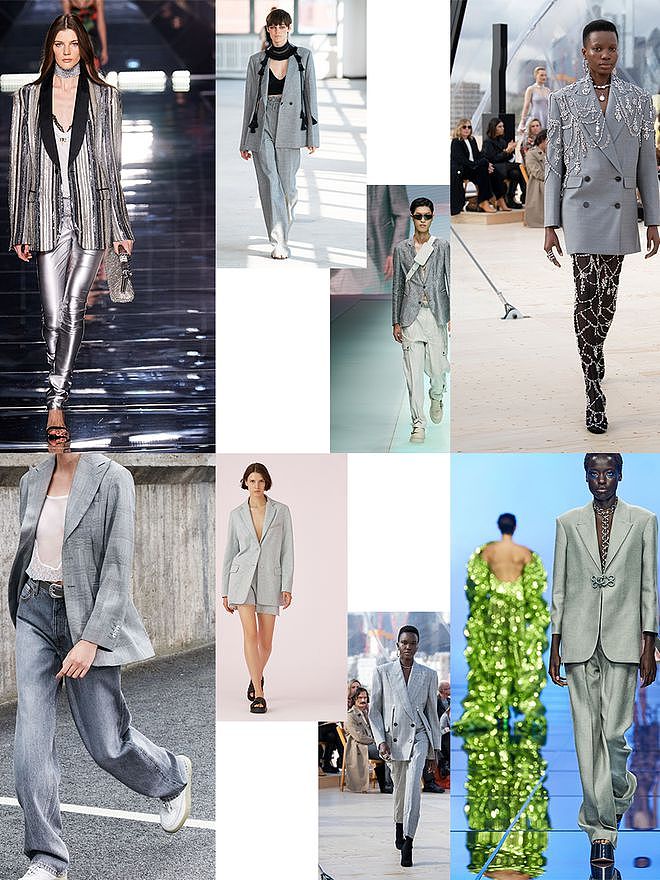 2022春夏流行之灰色，低调也优雅，时尚更添几分雅致 - 7