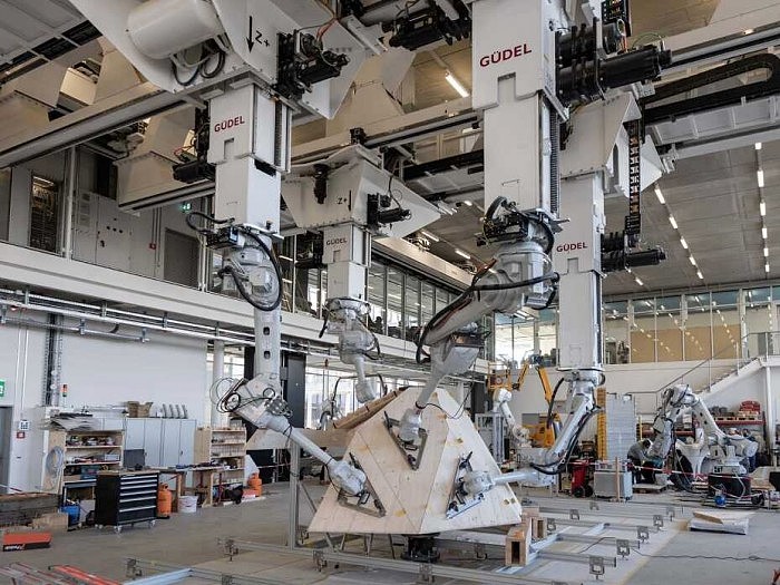 研究团队使用机器人建造瑞士的木制“空中花园” - 3