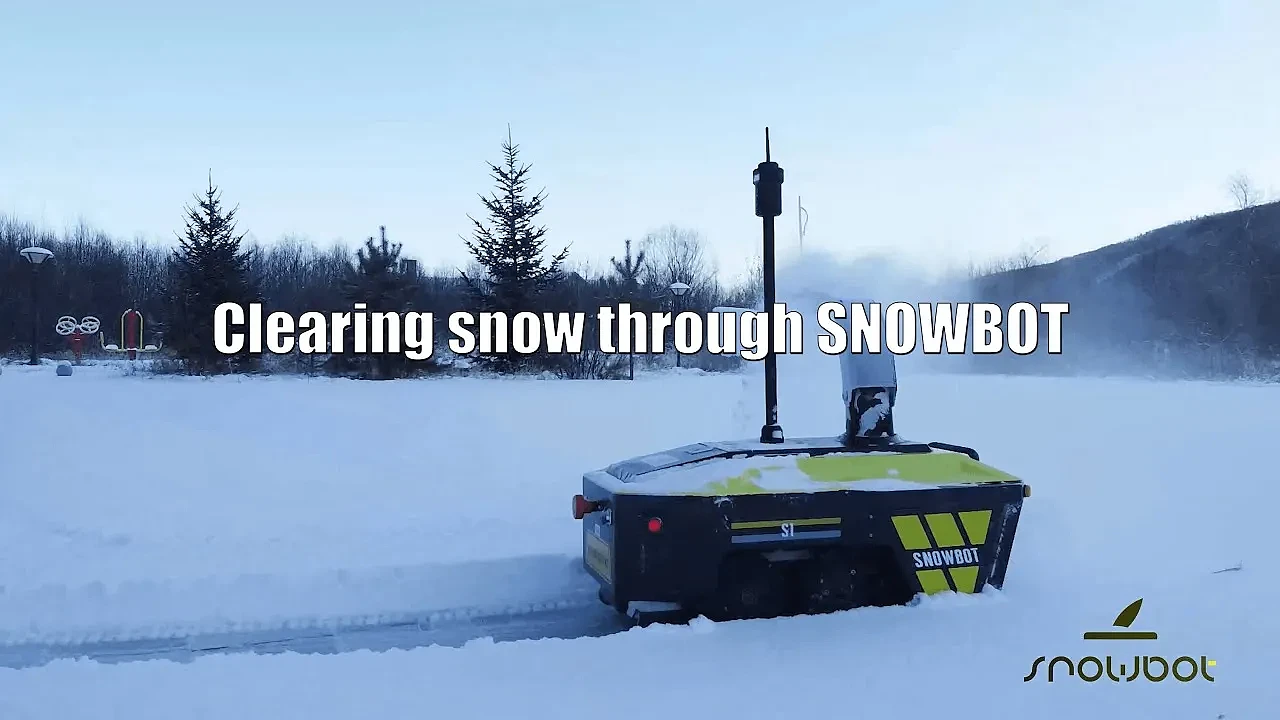 Snowbot S1进入Beta测试：可自主吹雪的机器人 - 1
