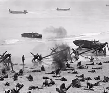 诺曼底登陆：奥马哈海滩的惨烈战役 - 1