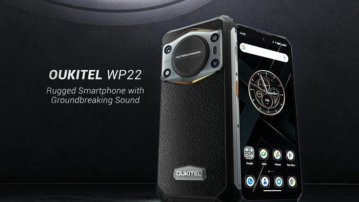 Oukitel WP22（2023）坚固防护型手机发布：最大 125dB 声音输出，10000mAh 大电池 - 1