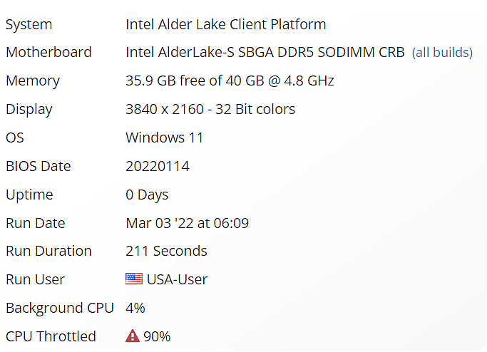 Intel i7-12650HX首次现身：55W 14核心硬塞笔记本 - 2