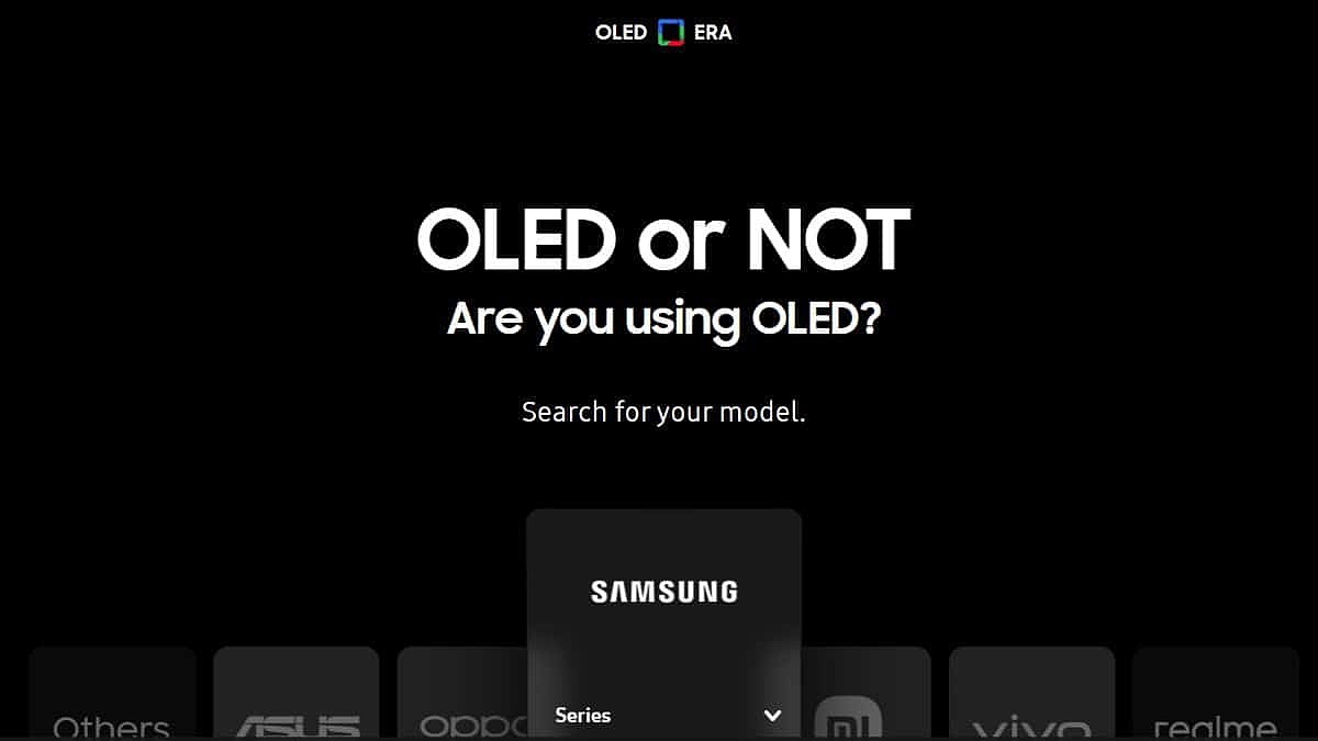 三星上线“OLED Era”网站，可查询指定品牌手机是否采用 OLED 面板 - 1