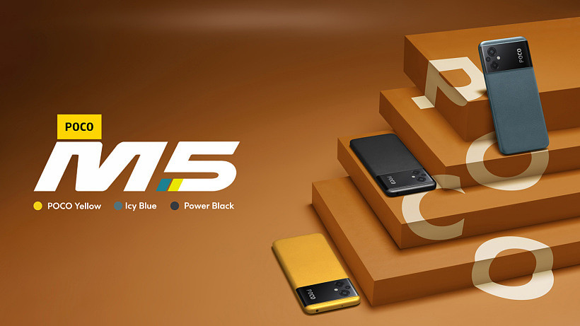 小米印度发布 POCO M5 手机：搭载联发科 G99，约 1100 元起 - 3