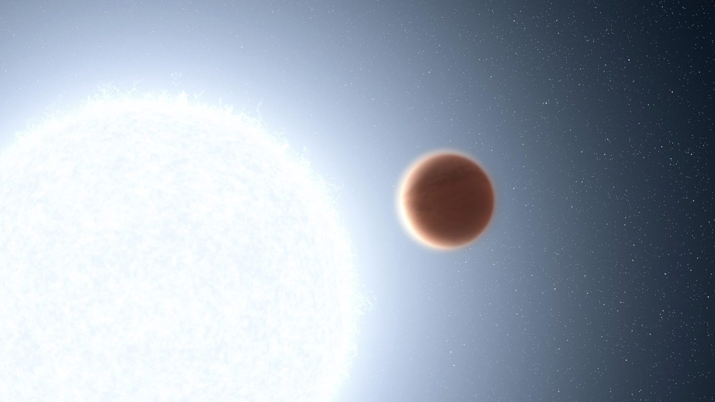 超热木星上的离奇天气状况：温度高到钛也能蒸发 - 1