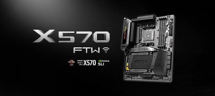 EVGA发布第二款AMD X570主板 无需风扇 - 1