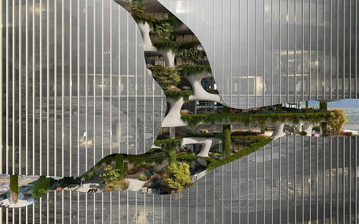 中国建筑设计团队MAD Architects在美国丹佛打造“垂直峡谷” - 1