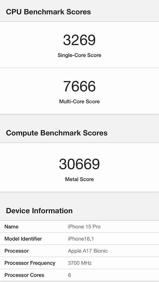 苹果 A17 仿生处理器跑分曝光：单核成绩相较 A16 提升高达 31% - 2