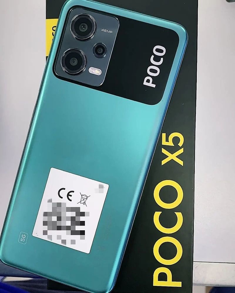 小米 POCO X5 / X5 Pro 真机照片曝光，将于 2 月 6 日在印度发布 - 2