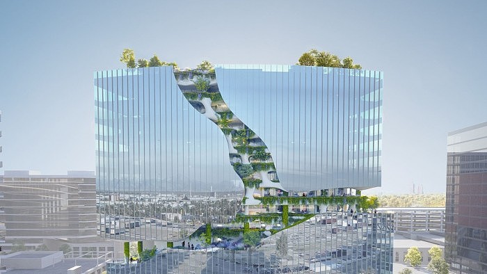中国建筑设计团队MAD Architects在美国丹佛打造“垂直峡谷” - 8