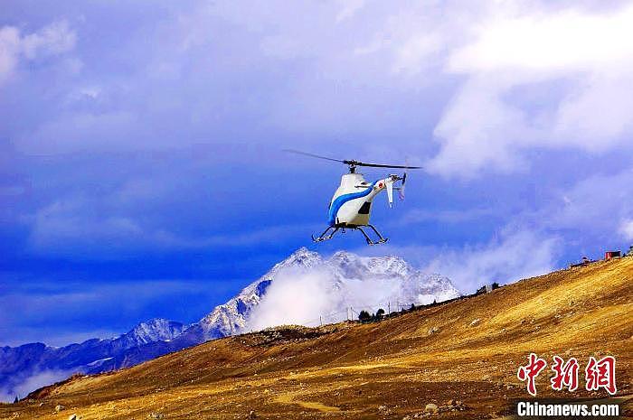 四川“没羽箭”无人直升机在高原再次完成复杂地形飞行试验 - 2