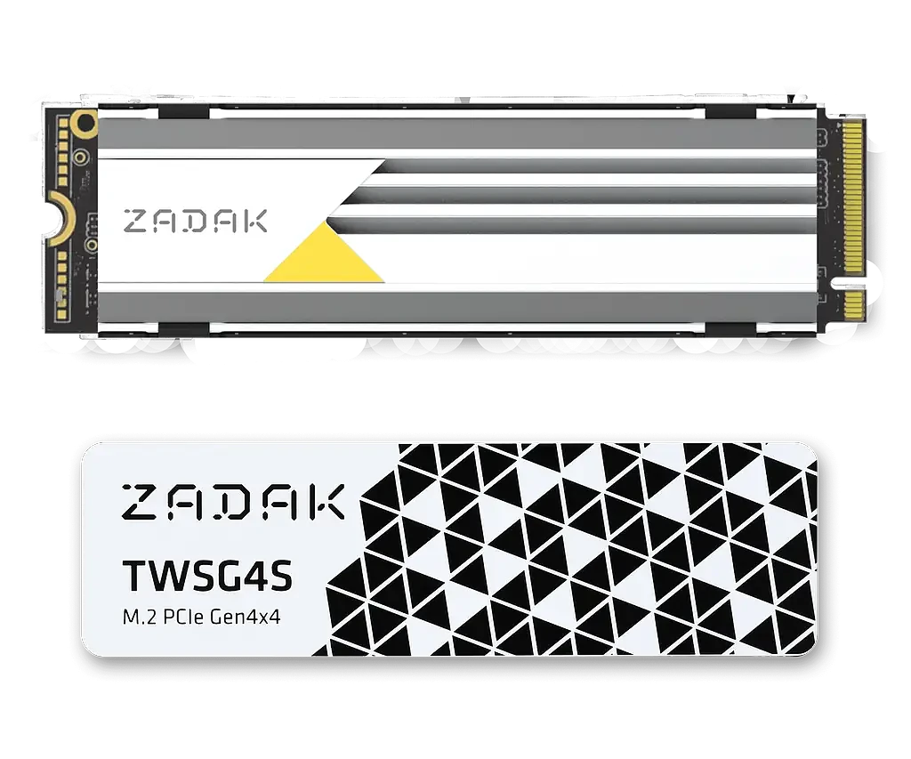 ZADAK推出TWSG4S SSD：读写达到7400 MB/s和7000 MB/s - 3