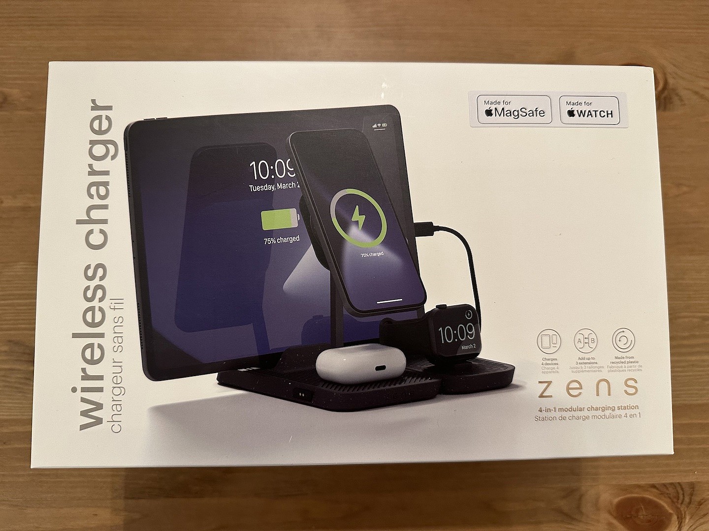 Zens 推出四合一苹果 MagSafe 充电站：可同时为 iPhone、iPad、Apple Watch 和 AirPods 充电 - 2
