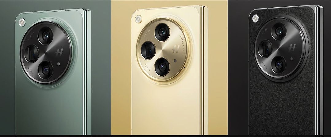 OPPO Find N3 折叠屏手机渲染图曝光，巨大摄像头模组吸睛 - 3
