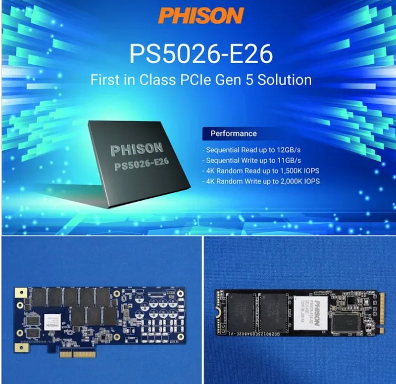威刚展示 PCIe 5.0 SSD：连续读取 14GB / s，随机读取 2000k IOPS - 4