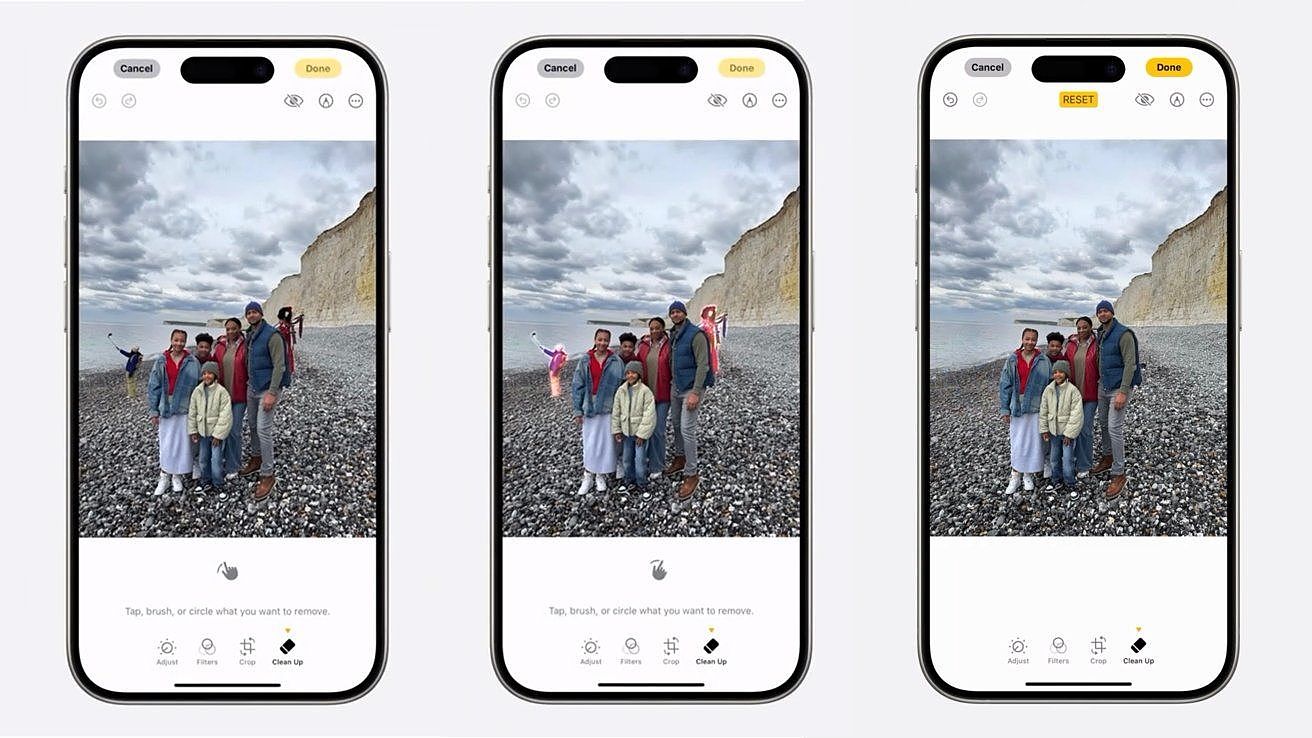 初探苹果 Clean Up 功能，AI 擦除照片背景干扰元素 - 3