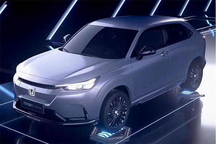 本田发布e:Ny1纯电SUV预告图，新车将于2023年首发欧洲市场 - 1