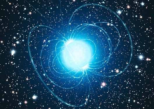 1/4的白矮星会在强大的磁场中结束生命。图片来源：英国阿马天文台Calcada