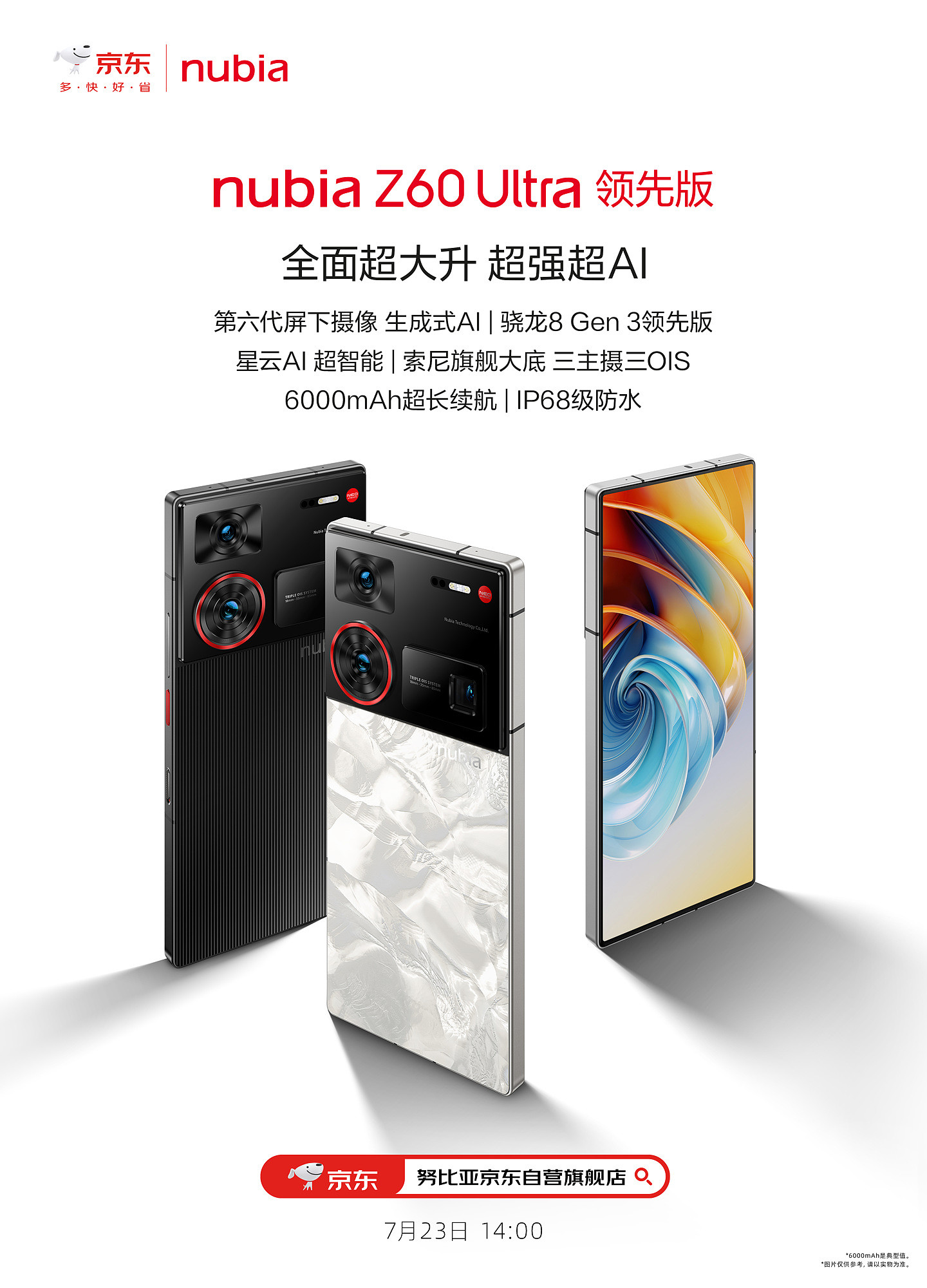 努比亚 Z60 Ultra 领先版手机影像配置公布：索尼 9 系传感器、OIS 光学防抖 - 5