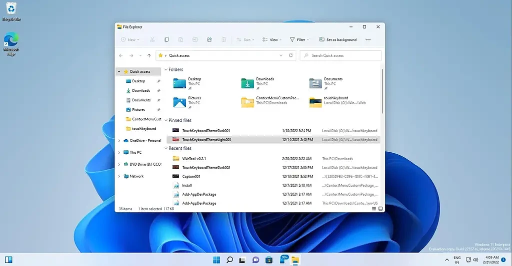Windows 11文件管理器可将OneDrive设置为主页 - 1