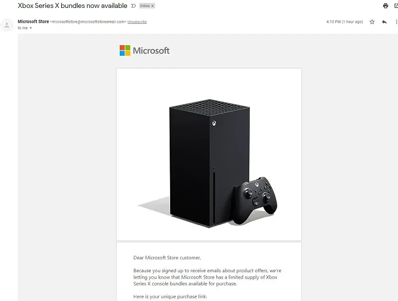 面向少数“高价值用户” 微软发送邮件限量提供Xbox Series X套装 - 2