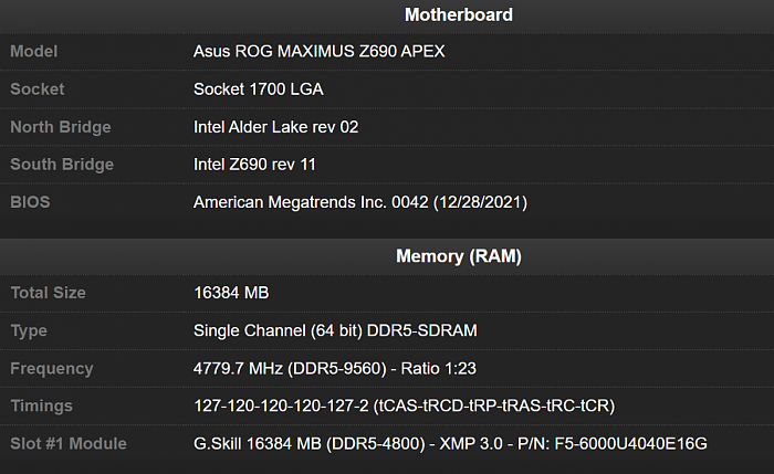 DDR5内存超频9560MHz破世界纪录：摸到10GHz门槛 - 1