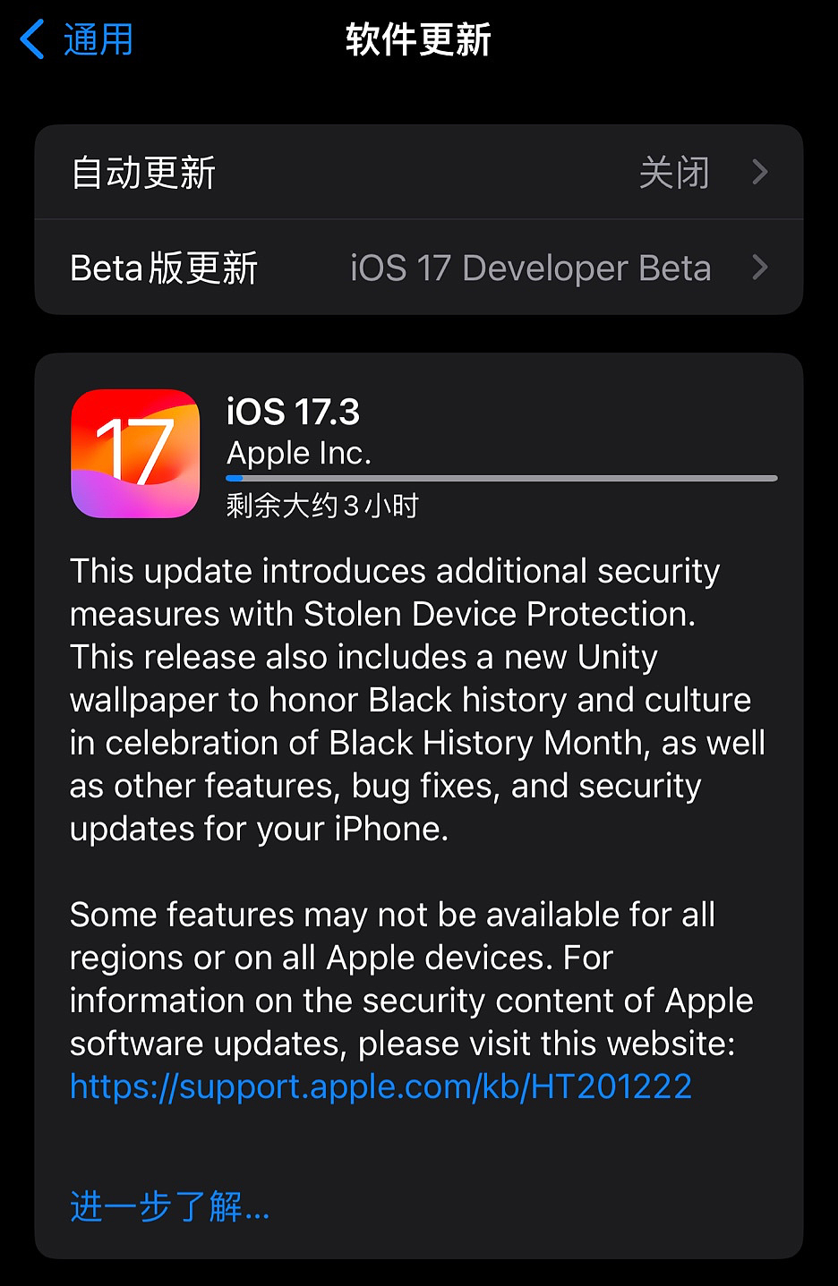 苹果 iOS / iPadOS 17.3 RC 发布：新增被盗设备保护和“团结之花”主题 - 4