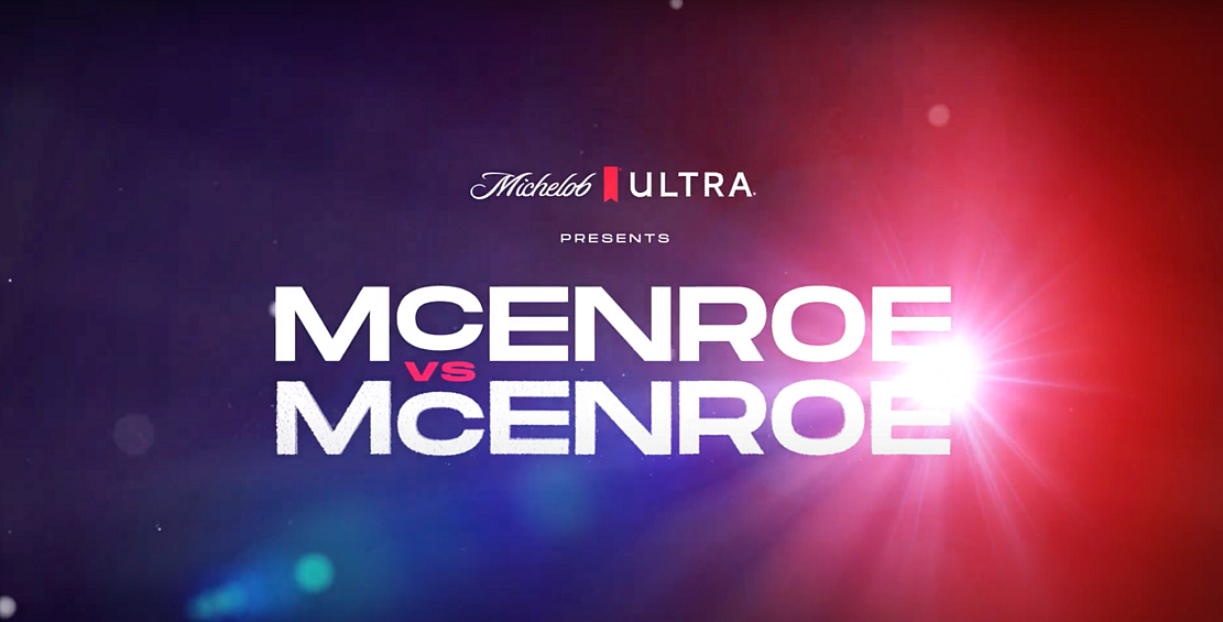 McEnroe vs. McEnroe：史上首场真人与虚拟化身之间的网球比赛 - 1