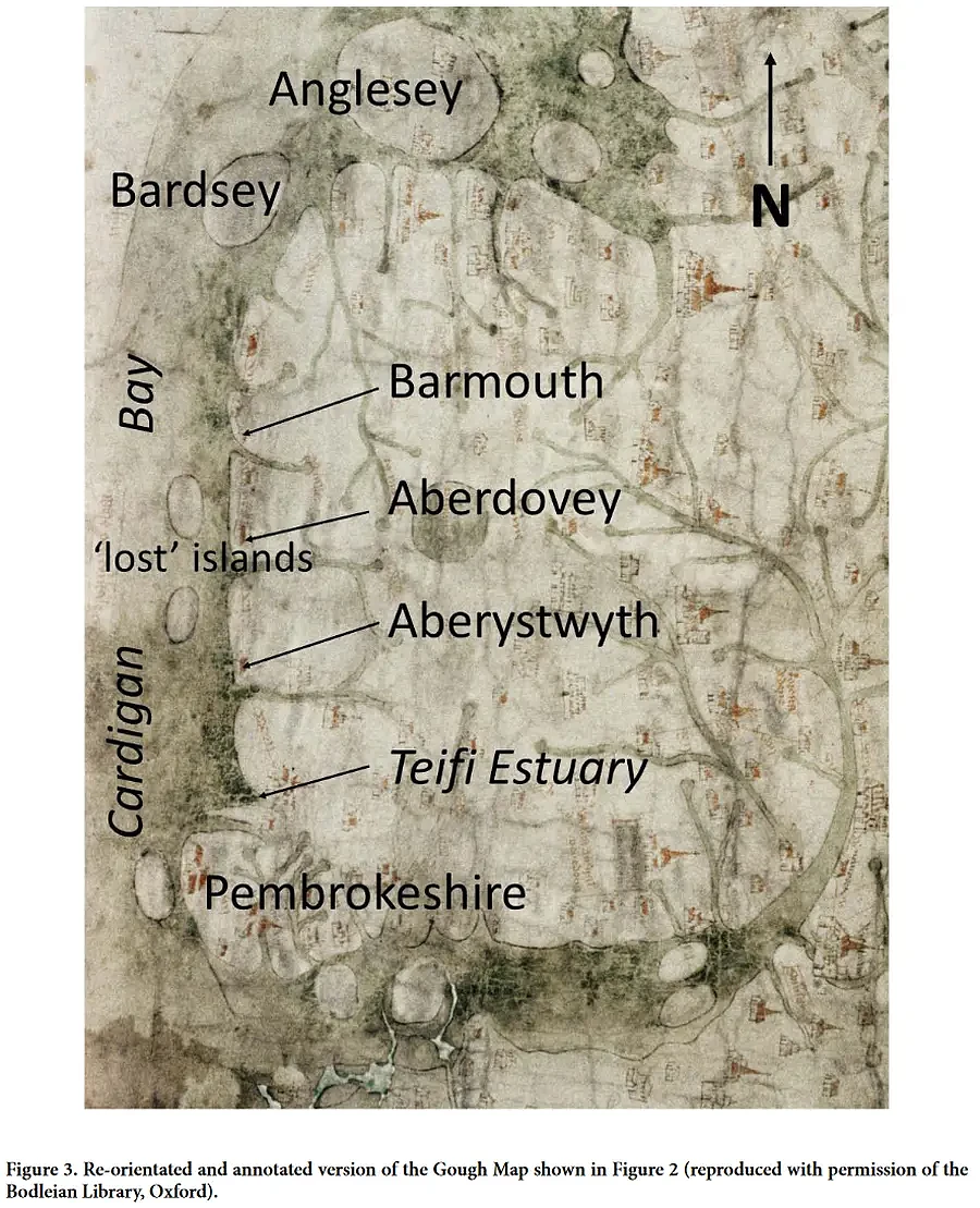 一份中世纪地图可能揭示了失落的亚特兰蒂斯城 - 3