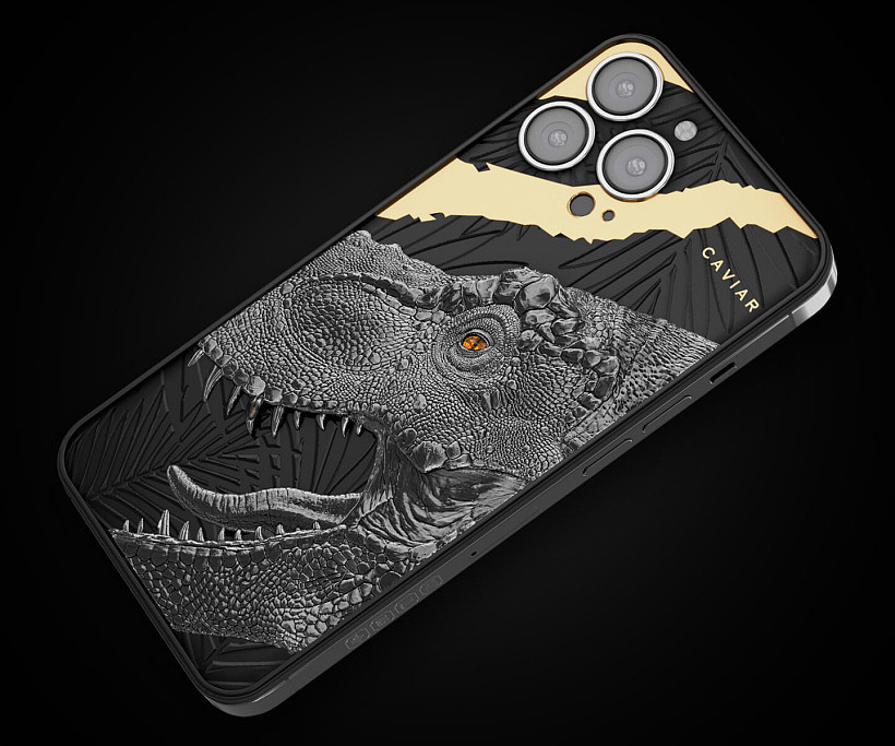 Caviar 定制款苹果 iPhone 13 Pro 上新：背面镶有霸王龙牙齿 - 2