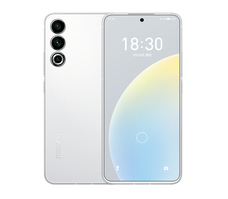 魅族 20 白色面板手机定名“独白”，小批量预售已排满 - 3