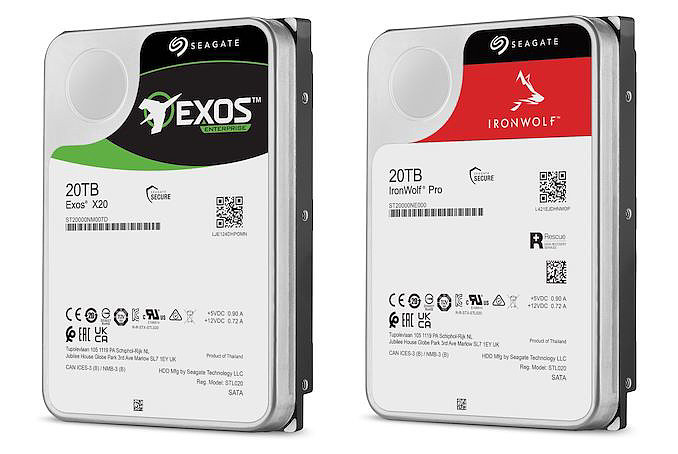希捷量产出货 20TB 硬盘，Exos X20 与 IronWolf Pro 两个型号 - 1