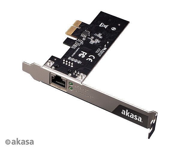 Akasa推出2.5Gbps PCIe网卡 售价31.95美元 - 1