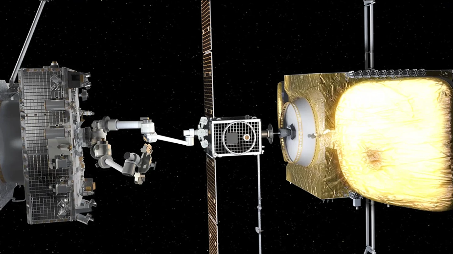 SpaceX将负责发射诺斯罗普-格鲁曼的机器人卫星维修航天器 - 2