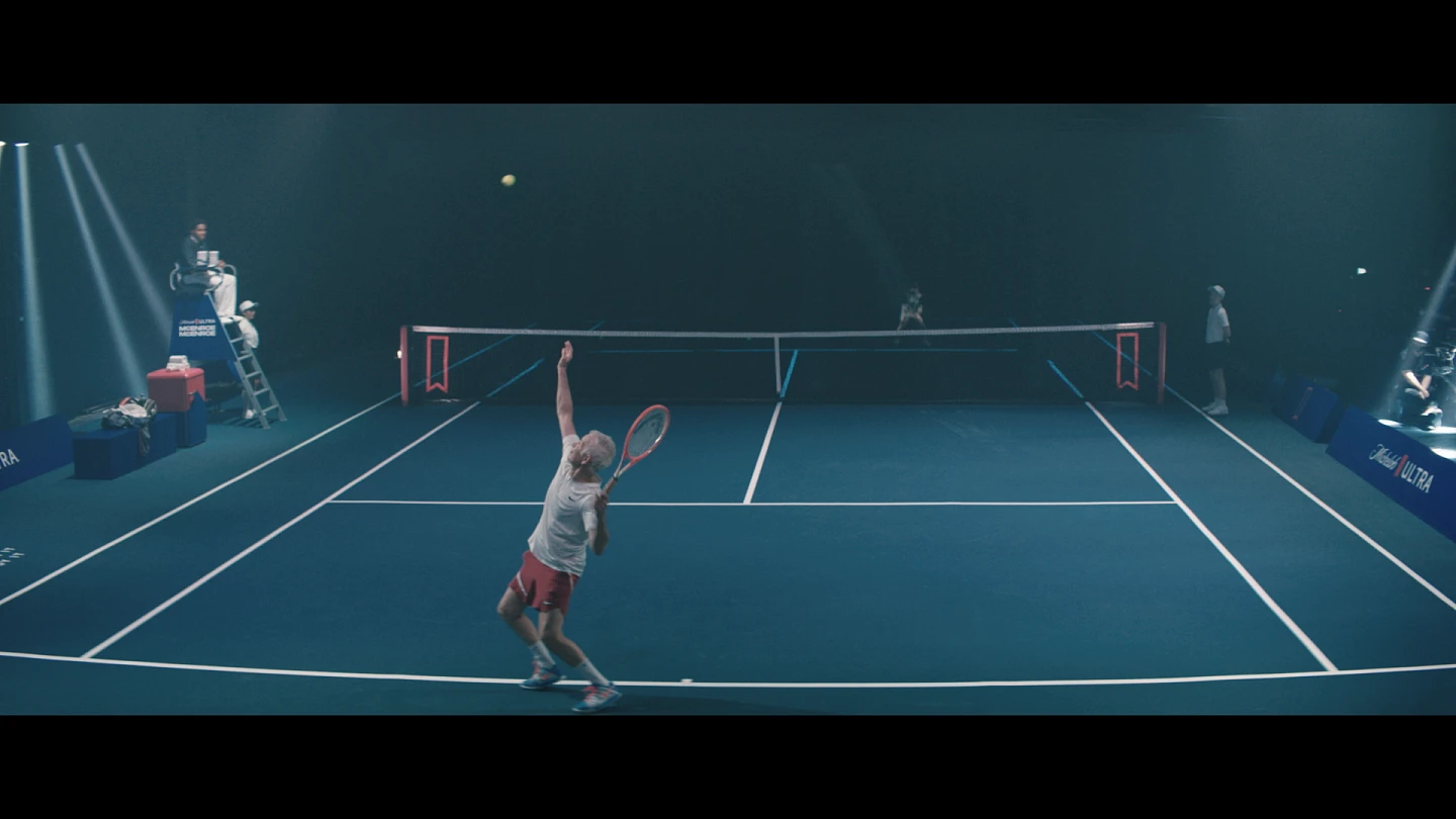 McEnroe vs. McEnroe：史上首场真人与虚拟化身之间的网球比赛 - 2