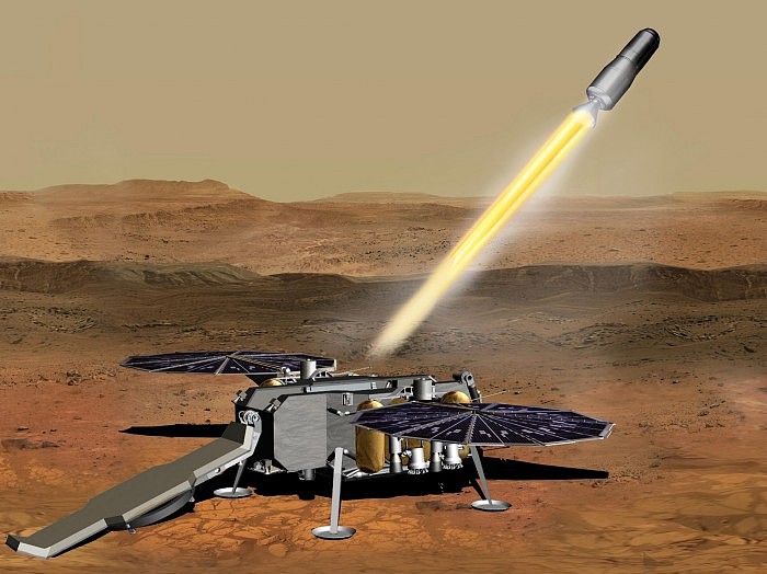 NASA选择洛克希德马丁建造火箭从火星取回首批样本 - 2