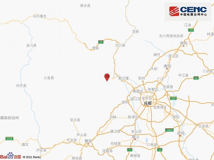 四川汶川县发生4.8级地震：可能还是2008年的余震 - 2
